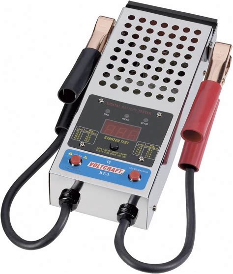 VOLTCRAFT BT-3 12V Digital Lead Acid Battery Tester | Conrad.com