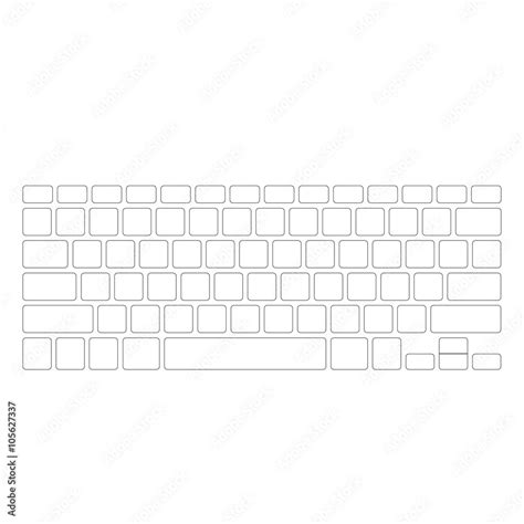 Blank Keyboard Layout Template | Hot Sex Picture