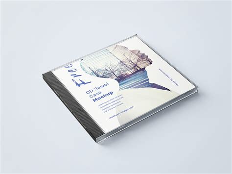 Free CD jewel case mockup - Mockups Design