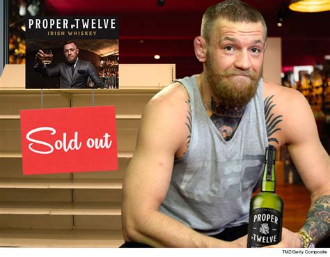 Conor McGregor Apologizes For Whiskey Shortage, Sold Hundreds Of ...