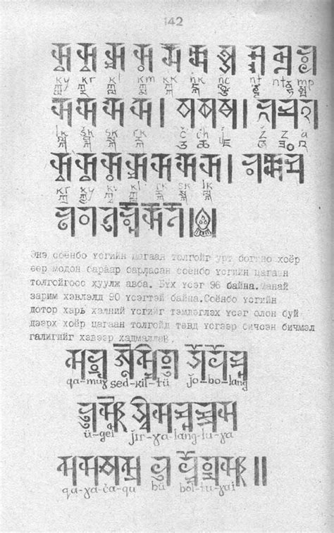 Mongol Scripts