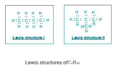 C4h10 Lewis Dot Structure