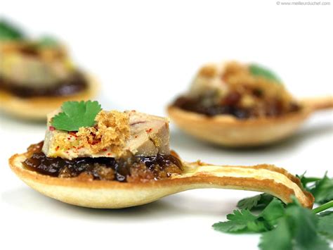 Foie Gras & Onion Chutney Appetizer - Recipe with images - Meilleur du Chef