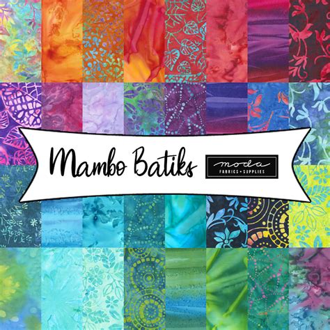 Mambo Batiks from Moda Fabrics – Fort Worth Fabric Studio