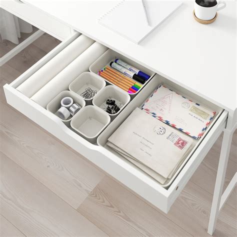 NOJIG organizer, plastic/beige, 4x4x2" - IKEA