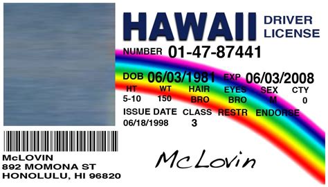 Make a Custom McLovin ID Card: Make a Custom McLovin ID Card with Your ...