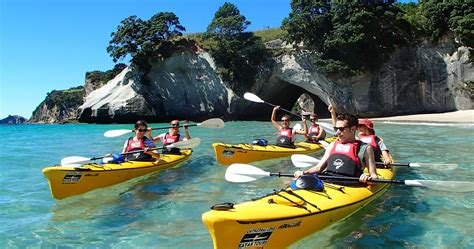 Cathedral Cove Kayak Tour - RTW Backpackers