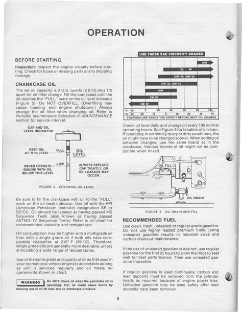 1983 Fleetwood Pace Arrow Owners Manuals: ONAN 4.0 KW BFA Genset ...