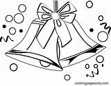 50 Christmas Bells Coloring Pages  ColoringPagesOnlycom sketch template