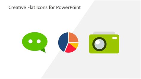 Creative Business Flat Icons for PowerPoint - SlideModel