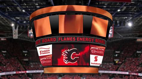 Scotiabank Saddledome Scoreboard - YouTube