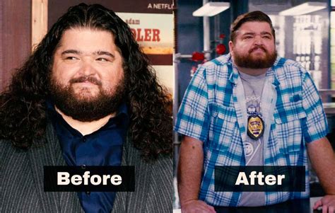 Jorge Garcia's weight loss - struggled with weight over the years