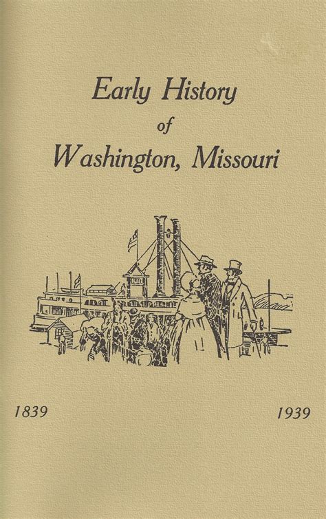 Early History of Washington, Missouri - Washington Historical Society