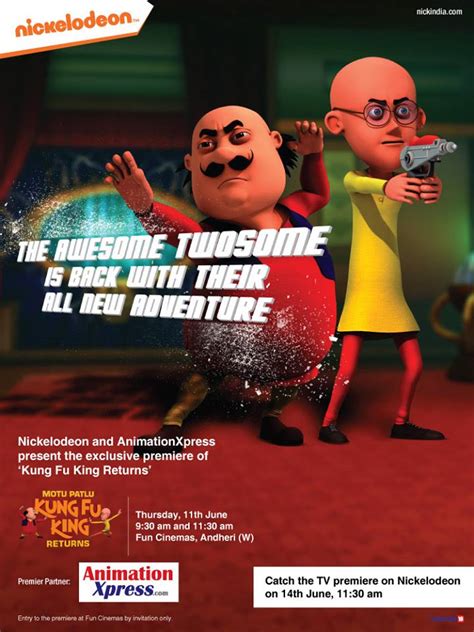 Motu Patlu comes to the big screen with 'Motu Patlu Kung Fu King Returns' before TV ...