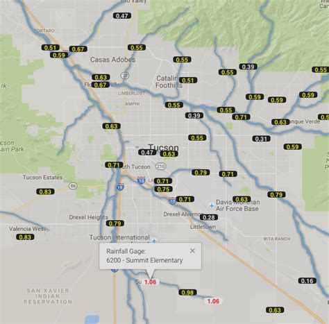 Tucson-area rainfall totals range from 1 to 3 inches | Local news | tucson.com