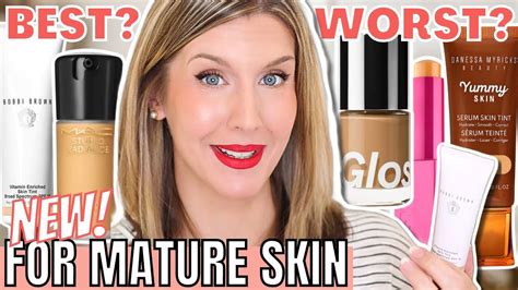 5 BEST & WORST New Foundations for Mature Skin 2023 | Foundation ...