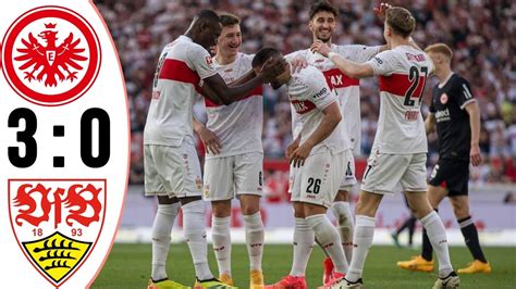 VfB Stuttgart vs Eintracht Frankfurt (3-0), Goals Results/ Extended Highlights 2024 - YouTube