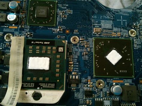 acer aspire - How do I correctly apply thermal paste on a laptop CPU with a small surface area ...