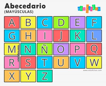 Abecedario Para Colorear May sculas Y Min sculas Todo ni o para poder aprender a leer tiene que ...