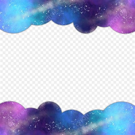 Galaxy Sky PNG Image, Galaxy Night Sky Border, Galaxy, Night Sky, Border PNG Image For Free Download