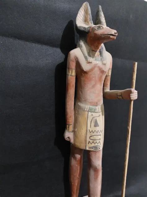 RARE ANCIENT EGYPTIAN Antiques Gods Anubis Statue Of Mummification Afterlife BC £308.69 ...