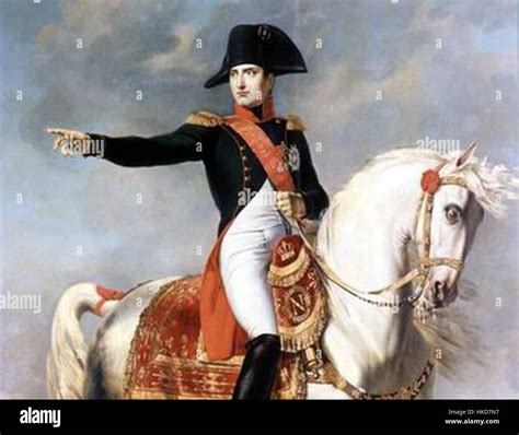 Napoleon on horse 250 Stock Photo - Alamy