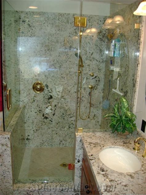 Alaska White Granite Bathroom Design from United States - StoneContact.com