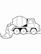 Cement Mixer Truck coloring Pages  ColoringLib sketch template
