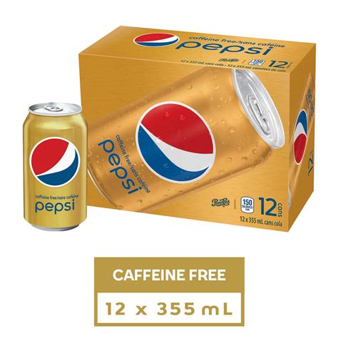 Pepsi Caffeine Free Cola, 355mL Cans, 12 Pack | Walmart Canada