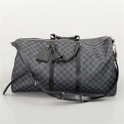 Louis Vuitton Keepall Bandouliere 55 Damier Graphite | NAR Media Kit