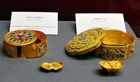 Artifacts of Gold for the Emperors of the Qing Dynasty