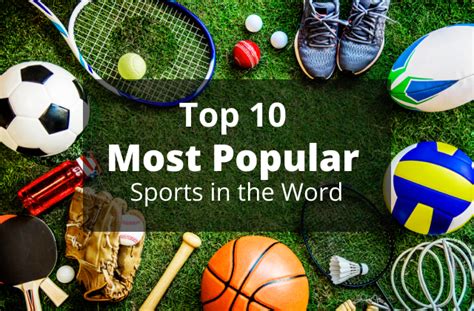 Top 10 Most Popular Sports in the World - CricBeeps