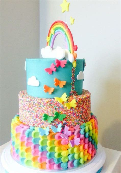 20+ Inspiration Picture of Little Girls Birthday Cake | 7th birthday cakes, Little girl birthday ...