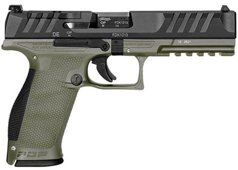 Walther PDP Full Size 5" OD Green