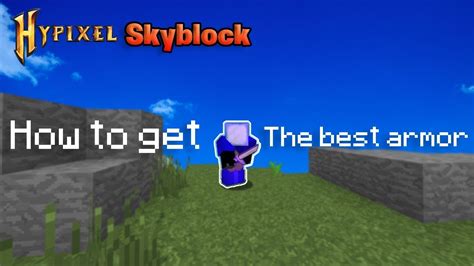 Hypixel Skyblock Armor Guide! (Diamond Armor, Lapis, Emerald...) - YouTube