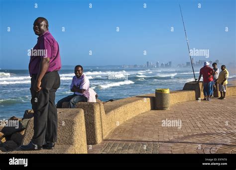 South Africa, Durban, the Blue Lagoon area, traditional meeting point ...