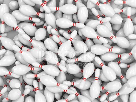 Heap Of Bowling Pins Abstract Background Stock Photo | Royalty-Free | FreeImages