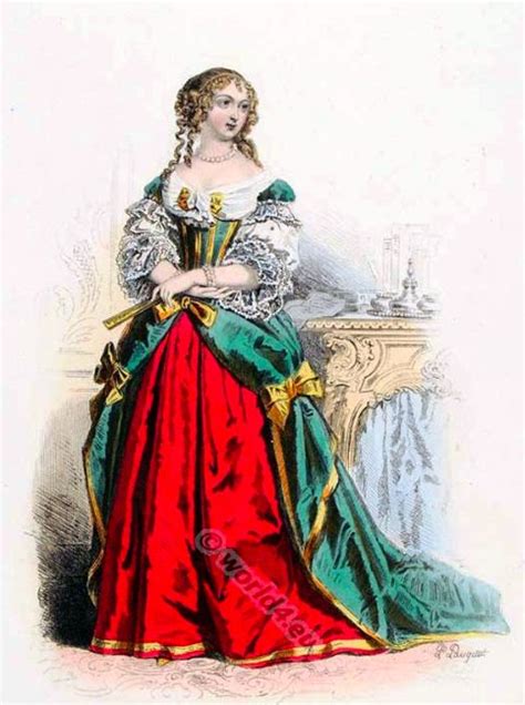 Historical French Fashion: Nobility | Baroque fashion, 17th century fashion, Fashion history