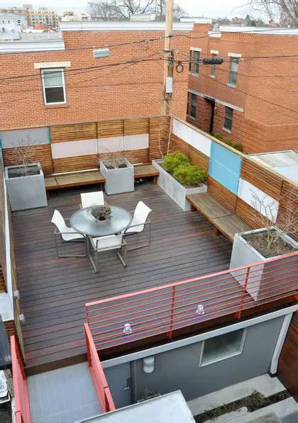 terase pe acoperis rooftop terrace design - Case practice