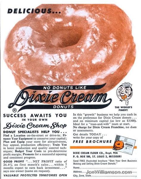 Vintage Dixie Cream donuts | Cream donut recipe, Donuts, Vintage recipes