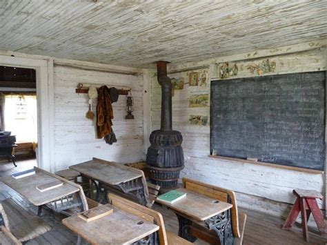 One-Room Schoolhouse, Nevada City, MT | Old school house, Vintage ...