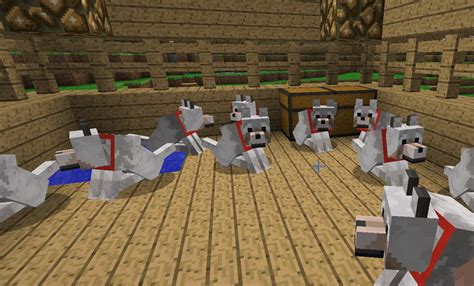 Minecraft Wolves by LordPhoenixCrow on DeviantArt