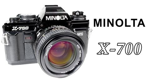 How to Use Minolta X-700 Film Camera (Beginners Quick Guide) - YouTube