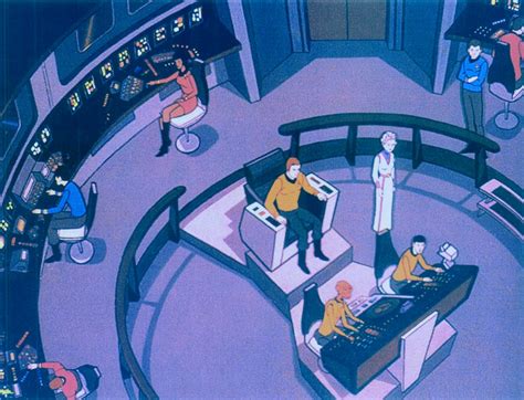 Animated STAR TREK - Bridge