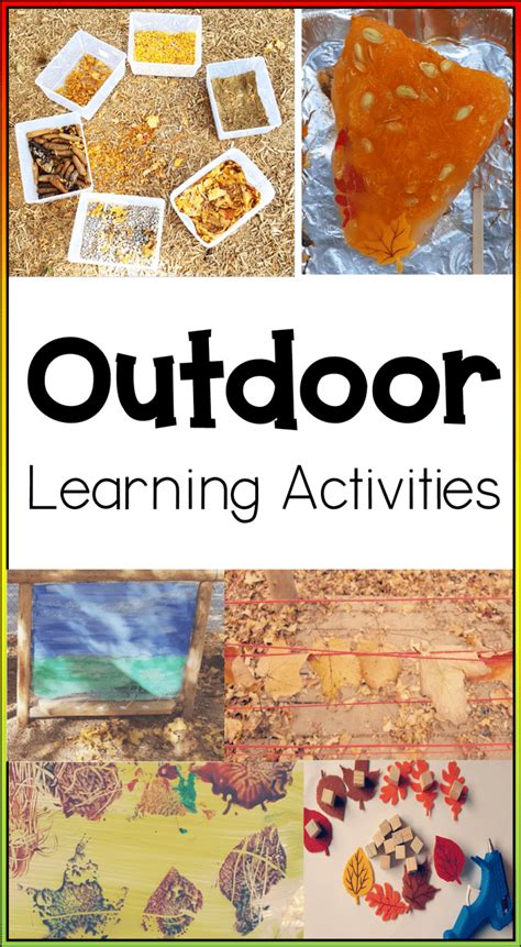 Outdoor Classroom Ideas for Kids - Hands-On Teaching Ideas