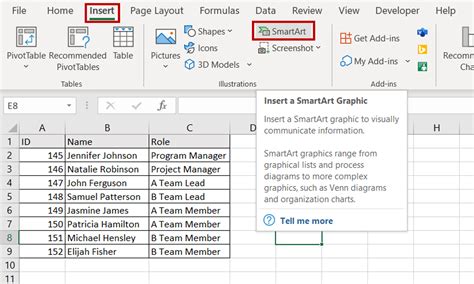 How To Create An Organizational Chart In Excel | SpreadCheaters