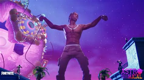 Fortnite rimuove l'emote di Travis Scott dall'Item Shop