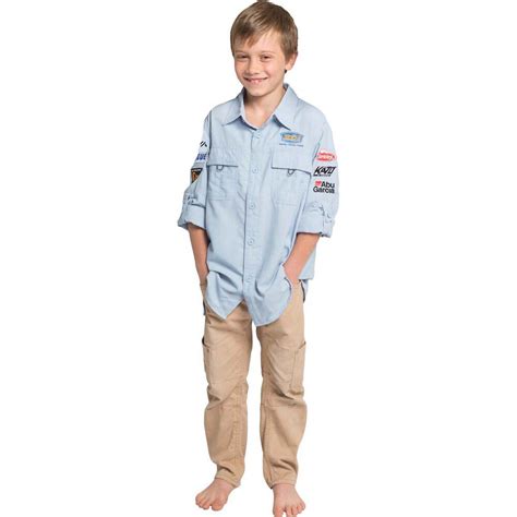 BCF Kids' Long Sleeve Fishing Shirt Spray 6 | BCF