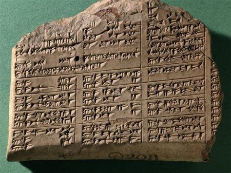 Cuneiform Writing