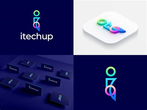 Tech startup logo - Modern tech logo on Behance